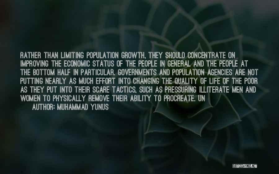 Life Improving Quotes By Muhammad Yunus