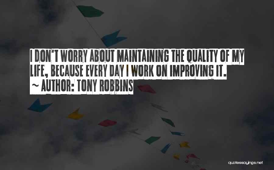 Life Improving Quotes By Tony Robbins