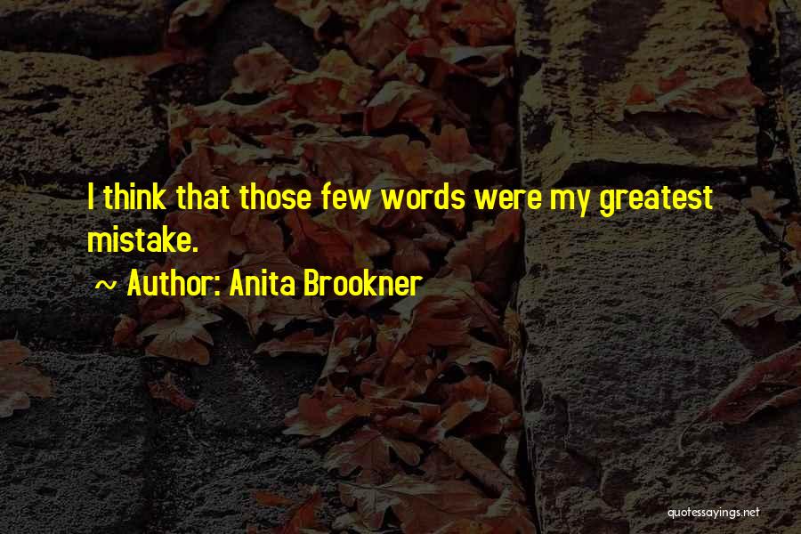 Life In 5 Words Quotes By Anita Brookner