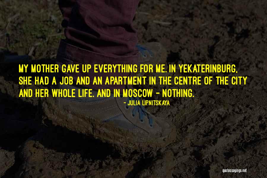 Life In City Quotes By Julia Lipnitskaya Life In City Quotes By Julia Lipnitskaya