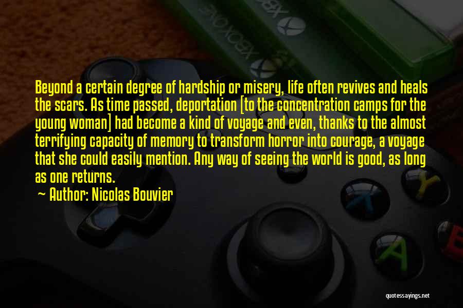 Life In Concentration Camps Quotes By Nicolas Bouvier