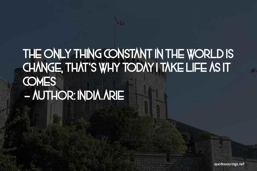 Life In India Quotes By India.Arie