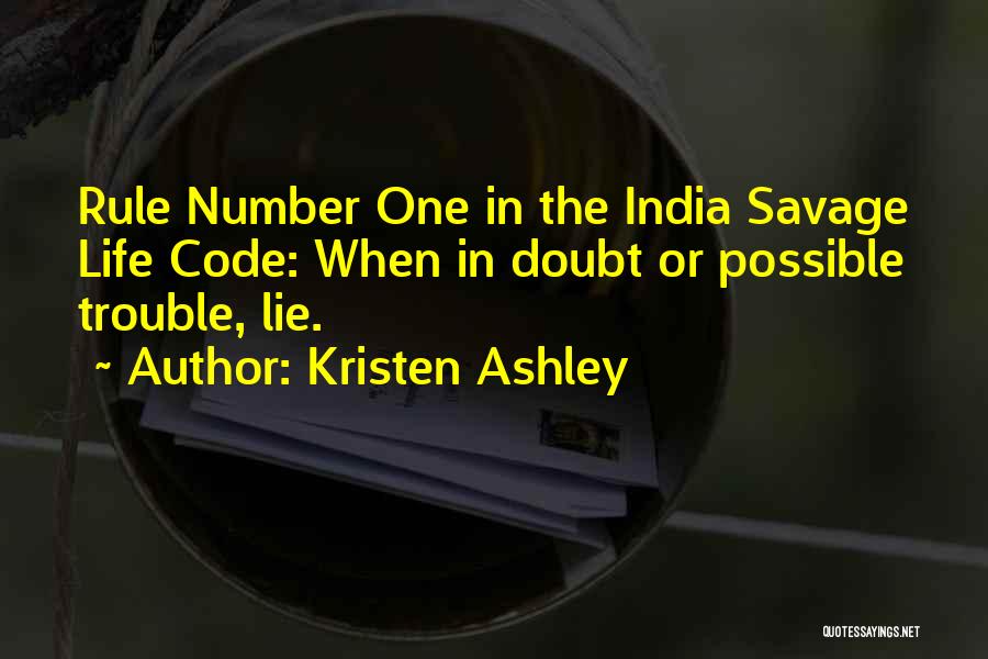 Life In India Quotes By Kristen Ashley