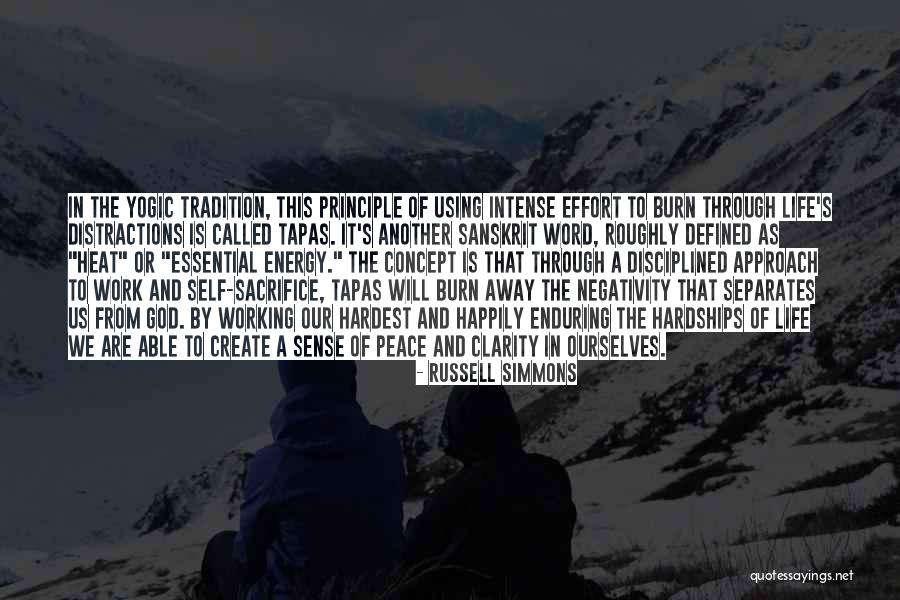 Life In Sanskrit Quotes By Russell Simmons