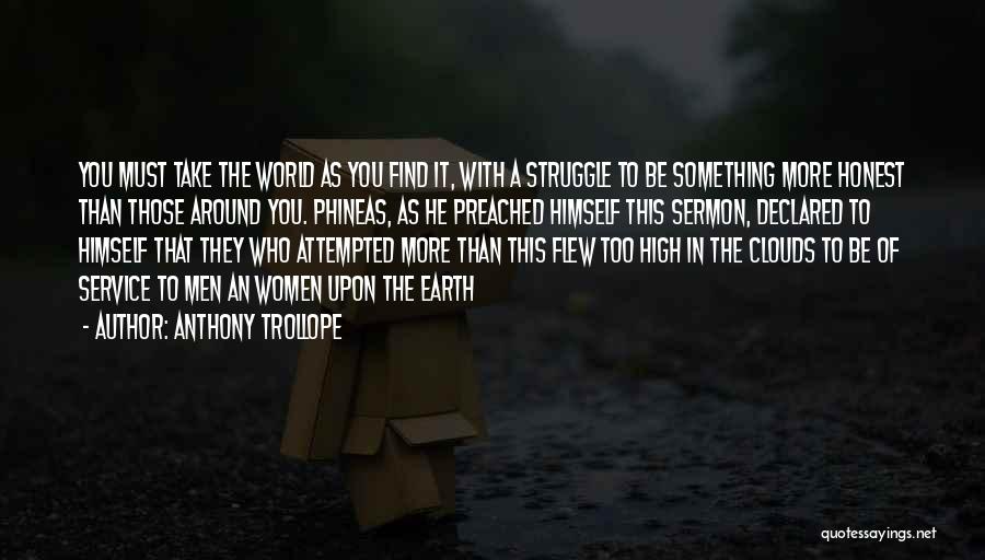 Life In Struggle Inspirational Quotes By Anthony Trollope