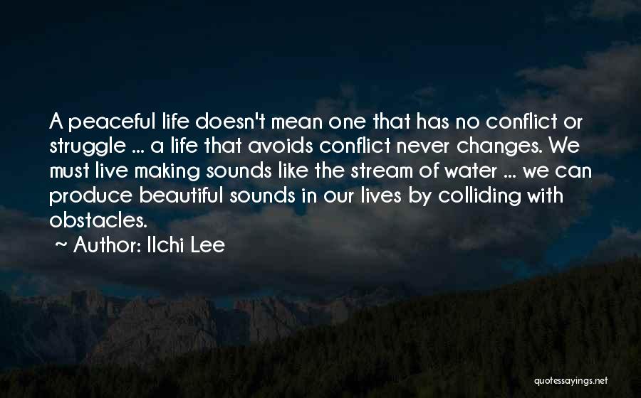 Life In Struggle Inspirational Quotes By Ilchi Lee