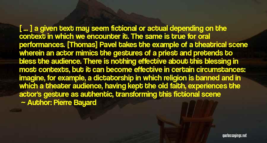 Life In Text Quotes By Pierre Bayard