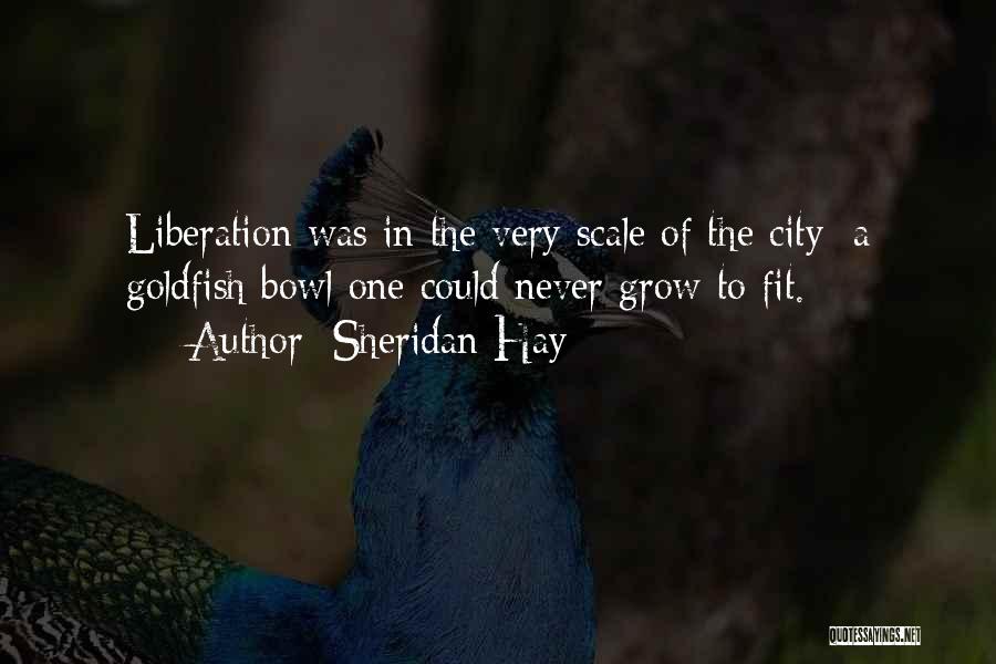 Life In The City Quotes By Sheridan Hay