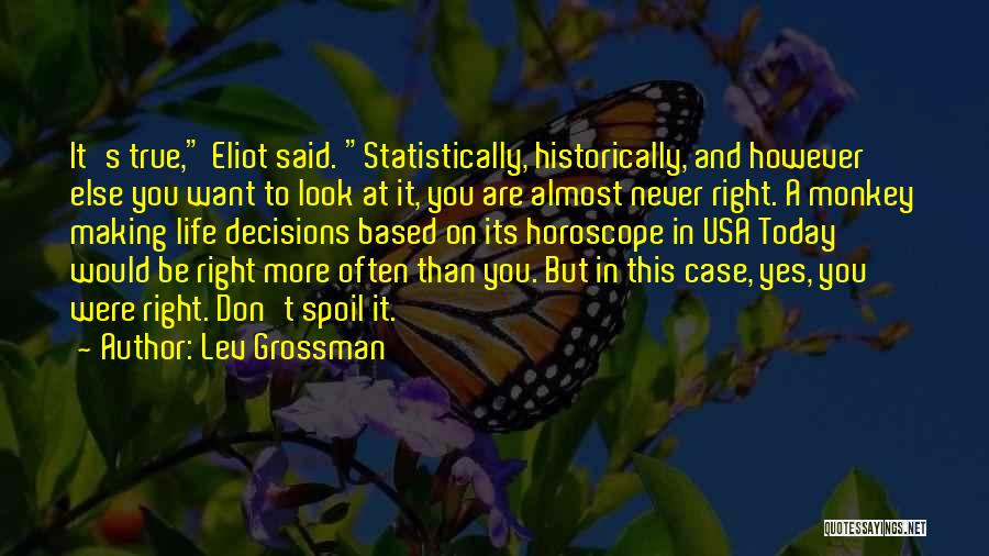 Life In The Usa Quotes By Lev Grossman