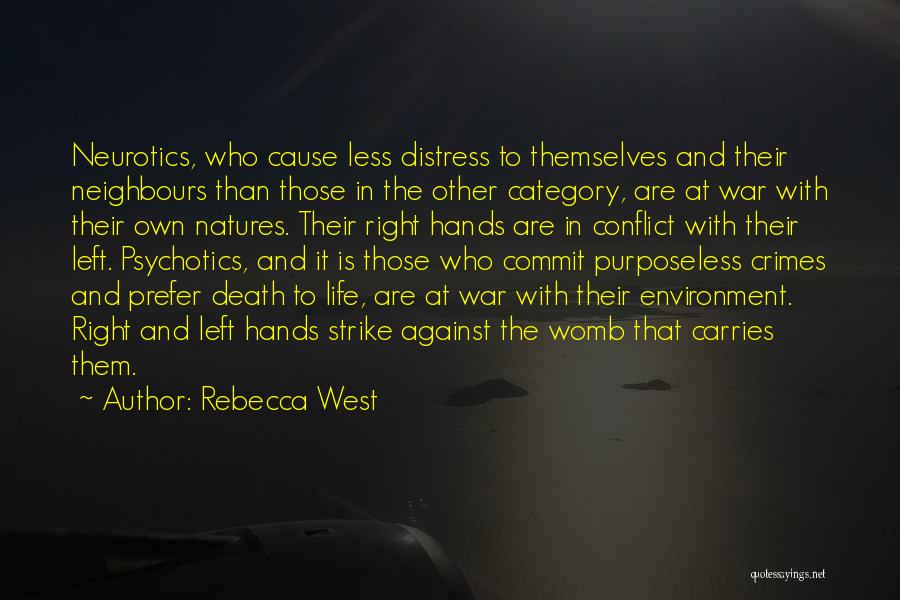 Life In The Womb Quotes By Rebecca West