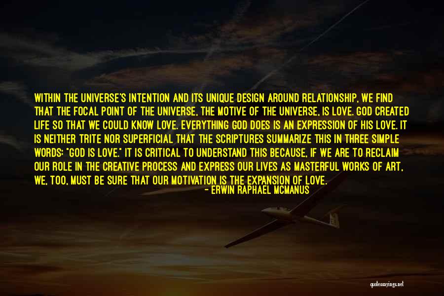 Life In Three Words Quotes By Erwin Raphael McManus Life In Three Words Quotes By Erwin Raphael McManus