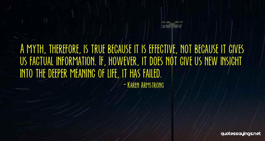 Life Insight Quotes By Karen Armstrong Life Insight Quotes By Karen Armstrong