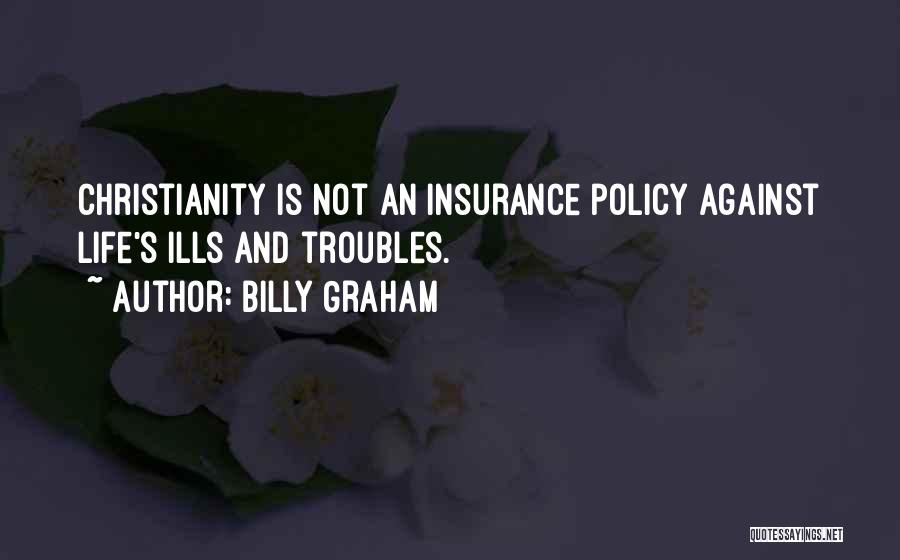 Life Insurance Quotes By Billy Graham