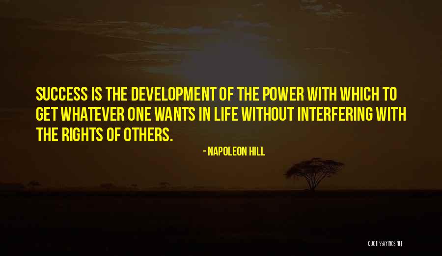 Life Interfering Quotes By Napoleon Hill