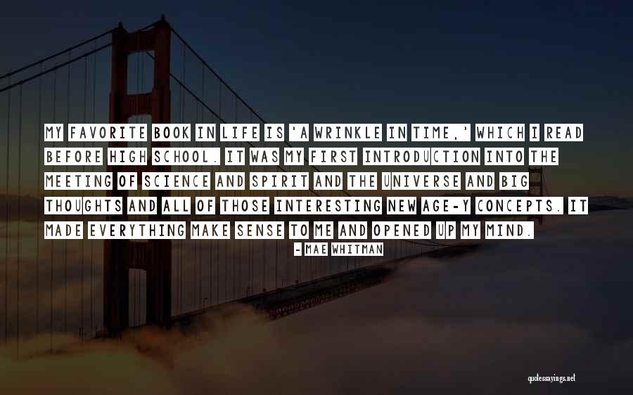 Life Introduction Quotes By Mae Whitman Life Introduction Quotes By Mae Whitman