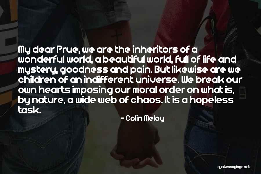 Life Is A Beautiful Mystery Quotes By Colin Meloy Life Is A Beautiful Mystery Quotes By Colin Meloy