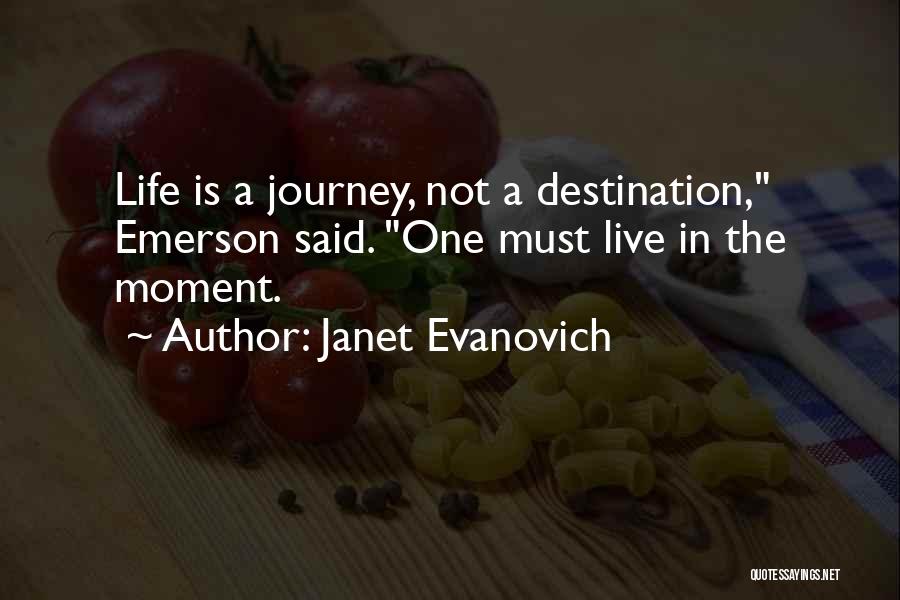 Life Is A Journey Not A Destination Quotes By Janet Evanovich