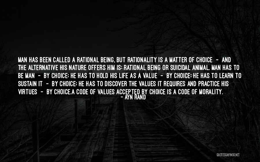 Life Is A Matter Of Choice Quotes By Ayn Rand Life Is A Matter Of Choice Quotes By Ayn Rand