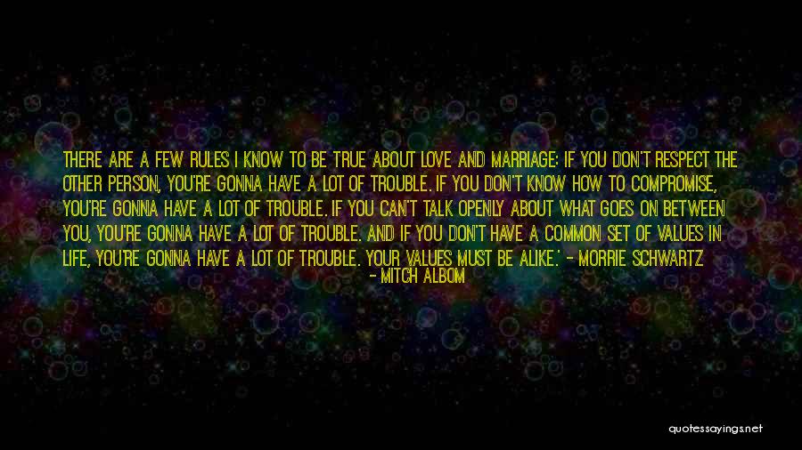 Life Is All About Compromise Quotes By Mitch Albom