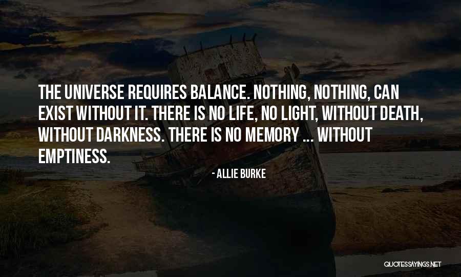 Life Is Balance Quotes By Allie Burke Life Is Balance Quotes By Allie Burke