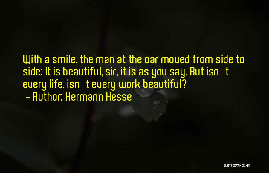 Life Is Beautiful When You Smile Quotes By Hermann Hesse