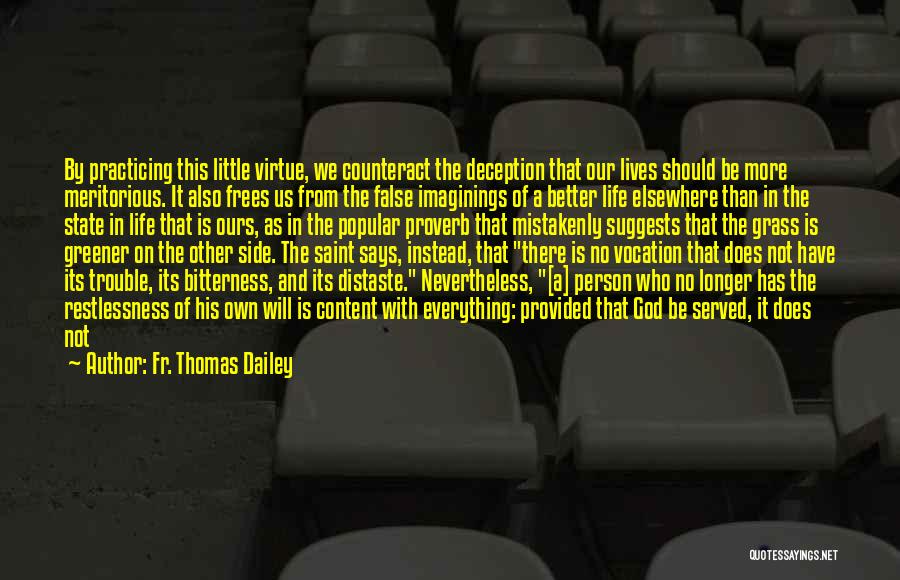 Life Is Elsewhere Quotes By Fr. Thomas Dailey