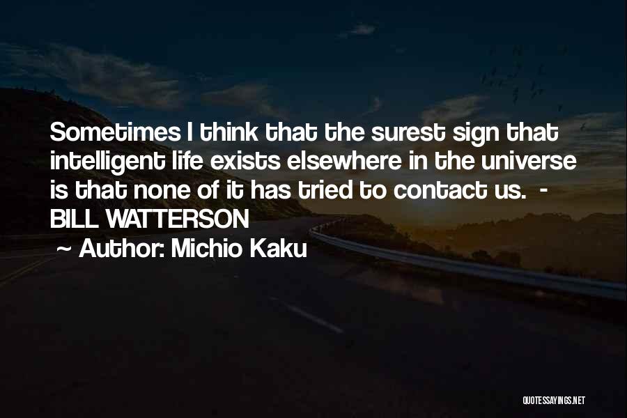 Life Is Elsewhere Quotes By Michio Kaku