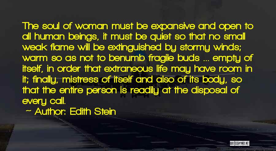Life Is Empty Quotes By Edith Stein