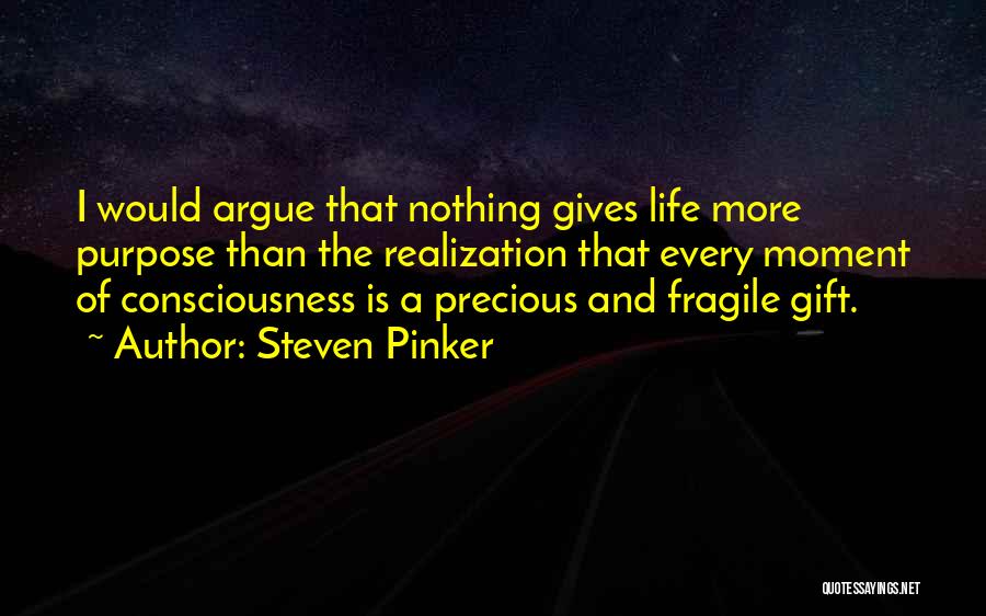 Life Is Fragile Quotes By Steven Pinker