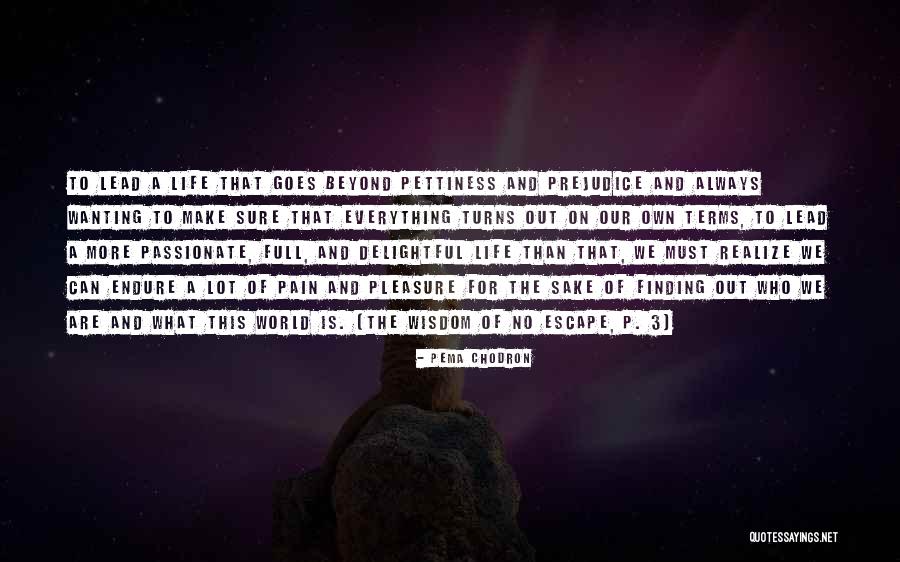 Life Is Full Of Pain Quotes By Pema Chodron Life Is Full Of Pain Quotes By Pema Chodron