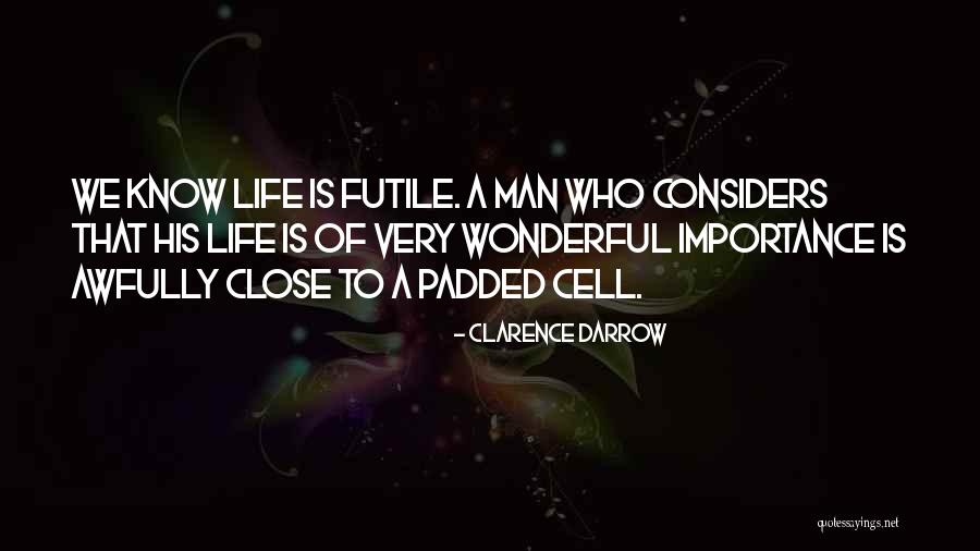 Life Is Futile Quotes By Clarence Darrow Life Is Futile Quotes By Clarence Darrow