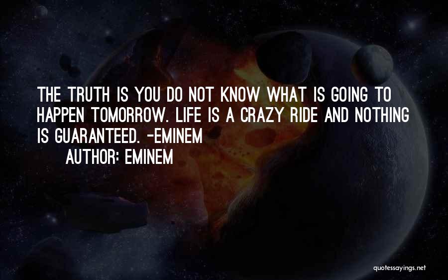 Life Is Going Crazy Quotes By Eminem