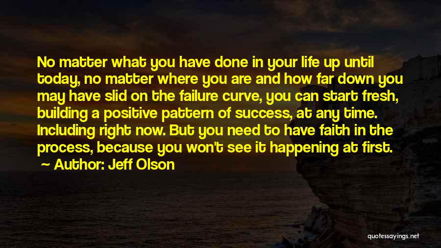 Life Is Happening Right Now Quotes By Jeff Olson