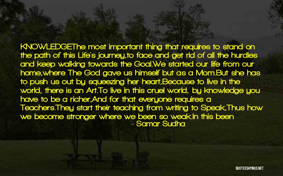 Life Is Harsh Quotes By Samar Sudha Life Is Harsh Quotes By Samar Sudha