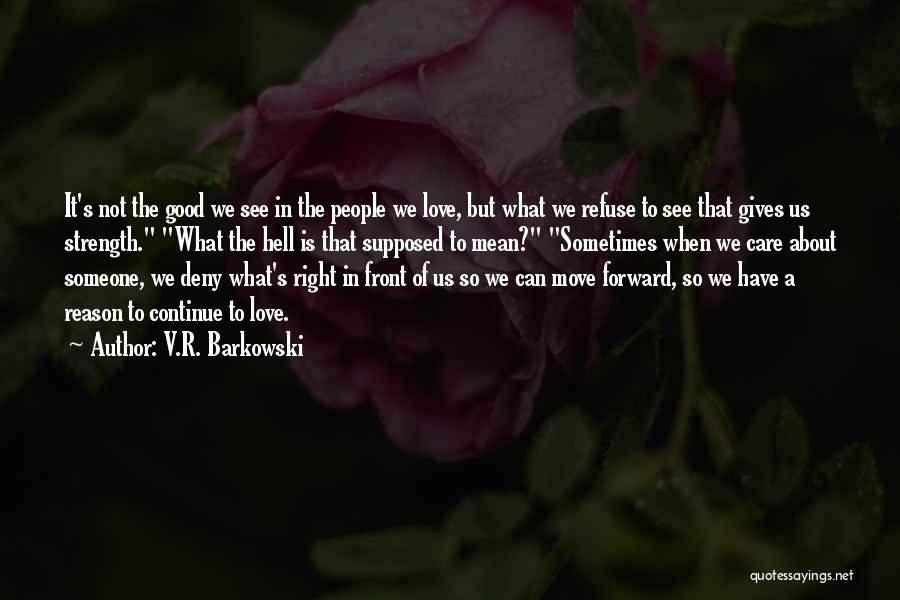 Life Is Hell Quotes By V.R. Barkowski