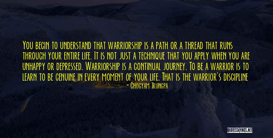 Life Is Just A Journey Quotes By Chogyam Trungpa