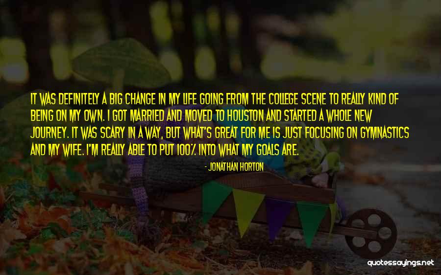 Life Is Just A Journey Quotes By Jonathan Horton