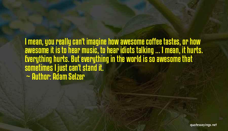Life Is Just Awesome Quotes By Adam Selzer