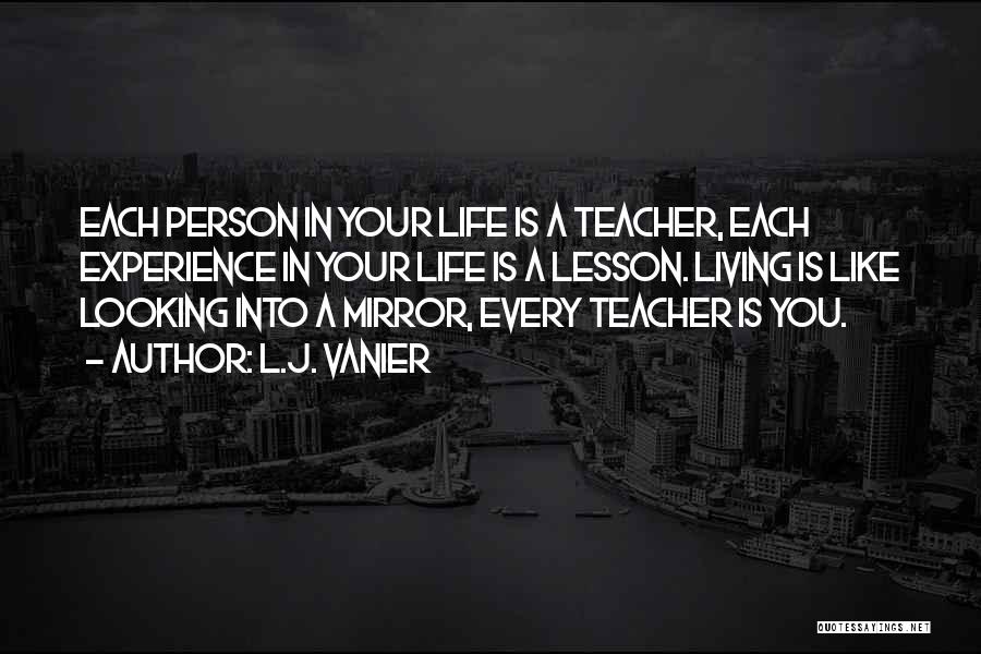 Life Is Like A Mirror Quotes By L.J. Vanier