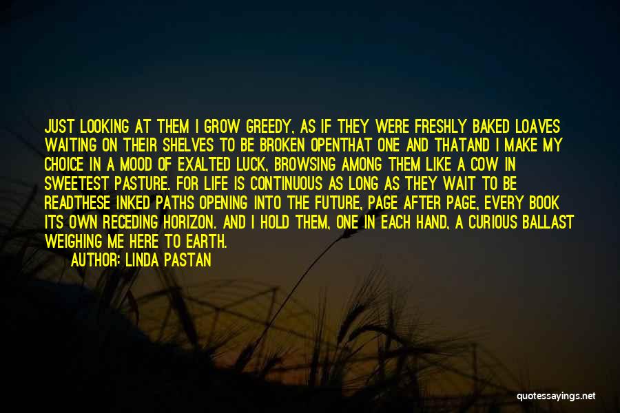 Life Is Like A Open Book Quotes By Linda Pastan