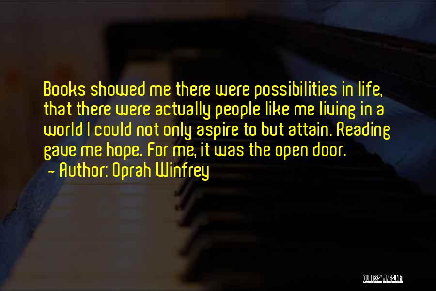 Life Is Like A Open Book Quotes By Oprah Winfrey