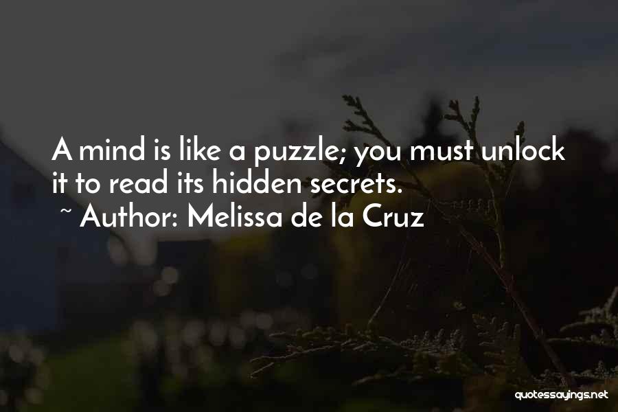 Life Is Like A Puzzle Quotes By Melissa De La Cruz