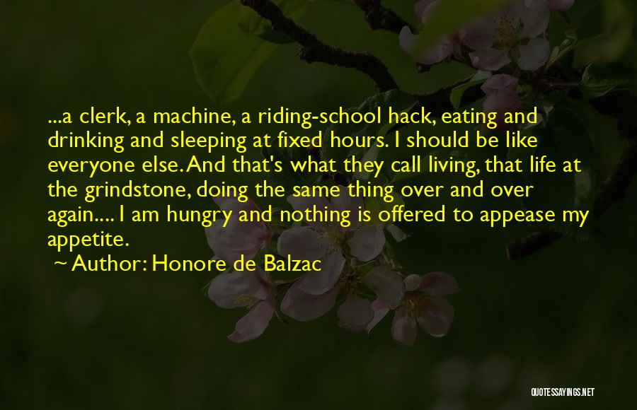 Life Is Like A School Quotes By Honore De Balzac