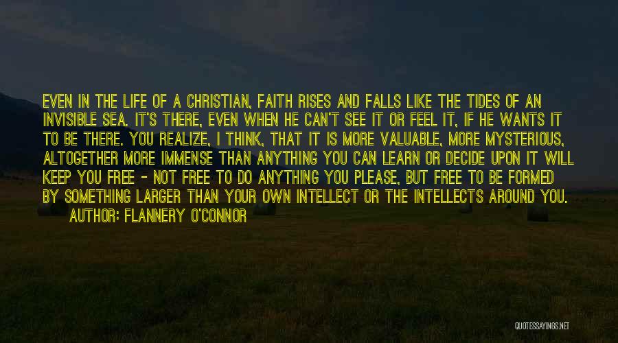 Life Is Like A Sea Quotes By Flannery O'Connor