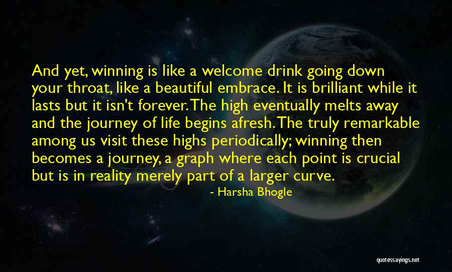 Life Is Like Sports Quotes By Harsha Bhogle