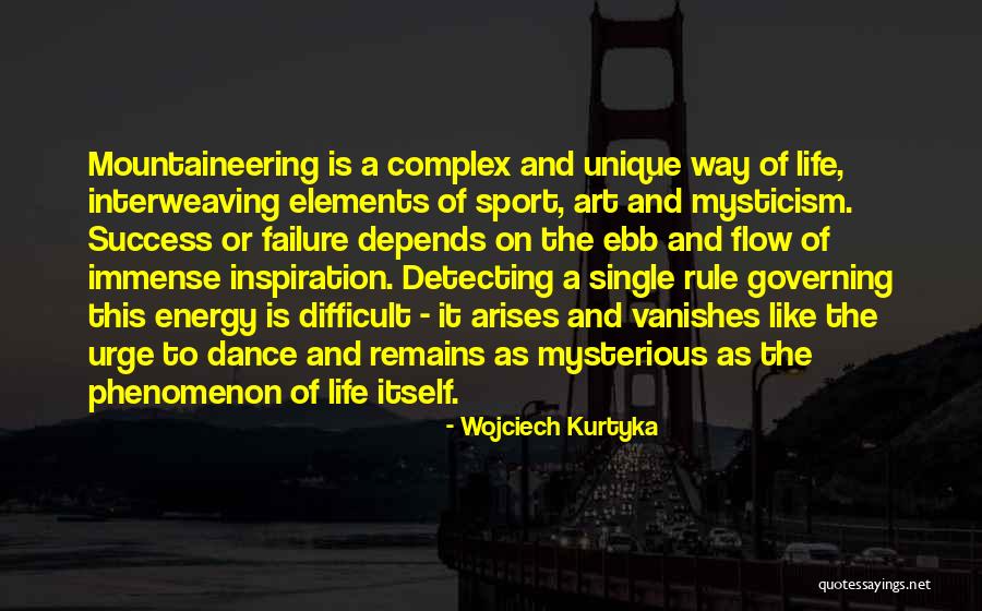Life Is Like Sports Quotes By Wojciech Kurtyka