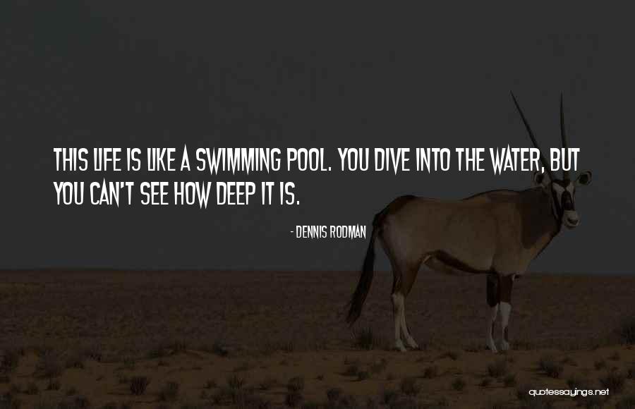 Life Is Like Water Quotes By Dennis Rodman