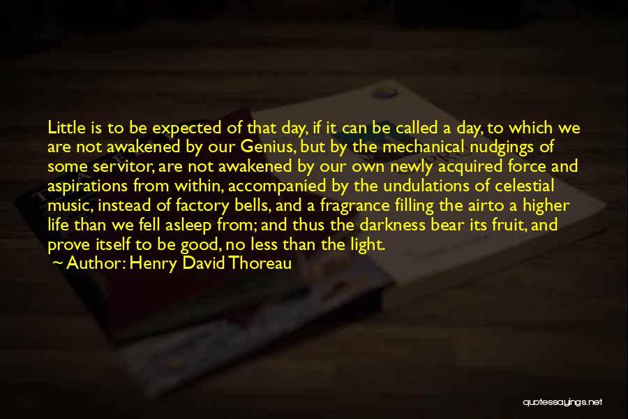 Life Is Mechanical Quotes By Henry David Thoreau