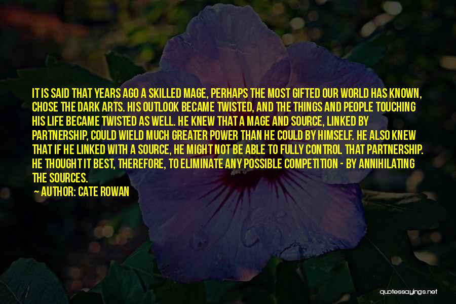 Life Is Not Competition Quotes By Cate Rowan