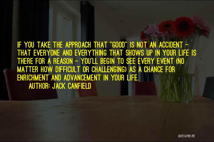 Life Is Not Difficult Quotes By Jack Canfield